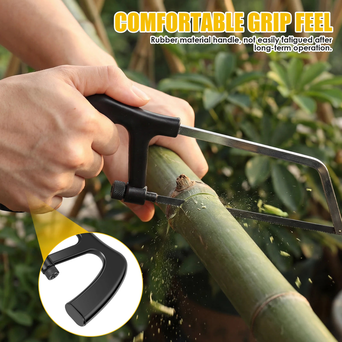 6-Inch Mini Portable Hand Saw – Quick-Change Blade & Grip Mini Hand Saw Richie's