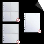 A5 Kpop Photocard Binder Album 30 Pages Loose-Leaf Holder Photocard Binder Album Richie's 30pcs inner