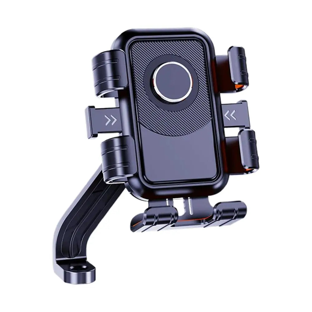 360° Bike Phone Mount – Shockproof Handlebar Holder Handlebar Phone Mount Richie's Black