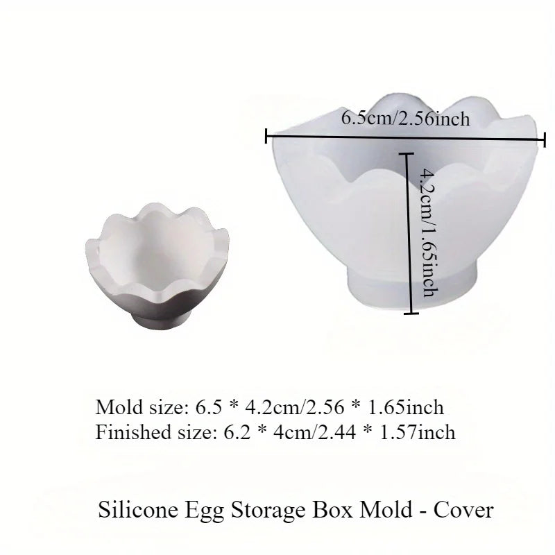 Easter Eggshell Silicone Mold – DIY Candle & Plaster Crafts Silicone Craft Mold Richie's