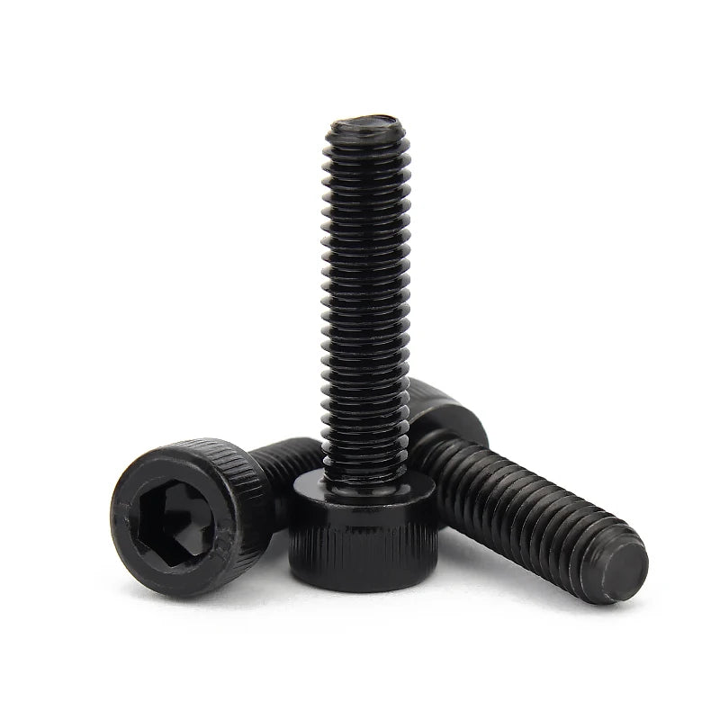 10pcs DIN912 Hex Socket Cap Head Bolts M3–M8 Stainless Steel Hex Socket Screws Richie's