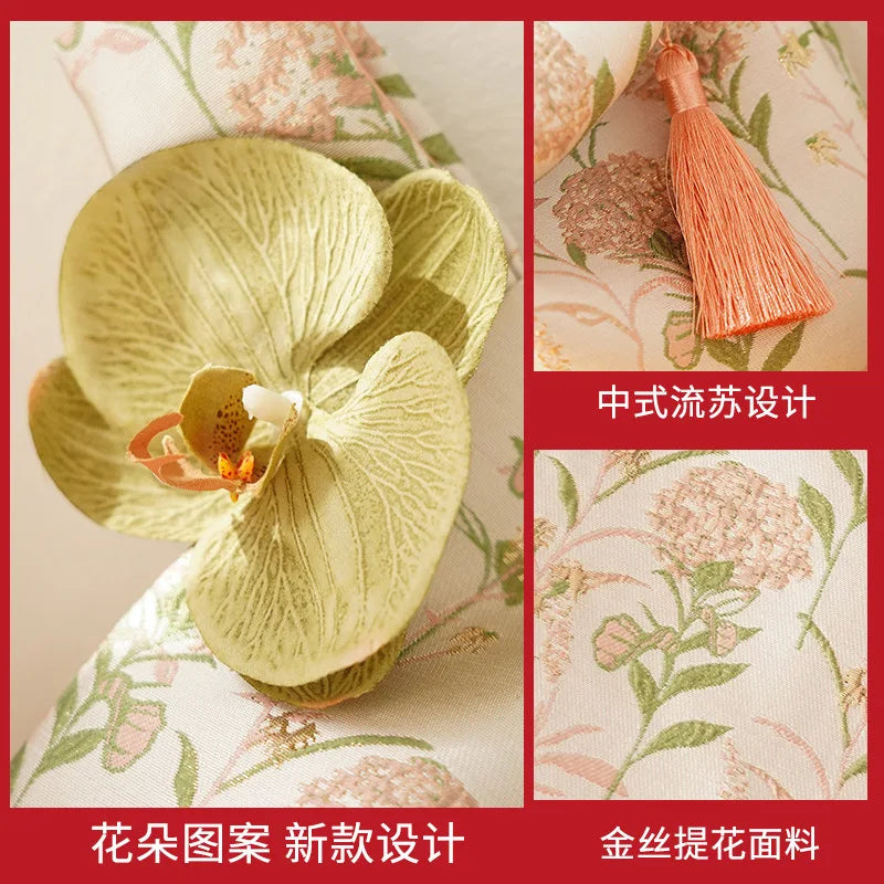 Chinese Tassel Wrist Bag Embroidery Hanfu Wedding Gift Pouch Wrist Bag Richie's