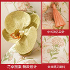 Chinese Tassel Wrist Bag Embroidery Hanfu Wedding Gift Pouch Wrist Bag Richie's
