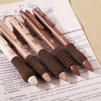 Black Telescopic Gel Pen Set – Soft Grip, 0.5mm | 5 Pcs Gel Pen Set Richie's