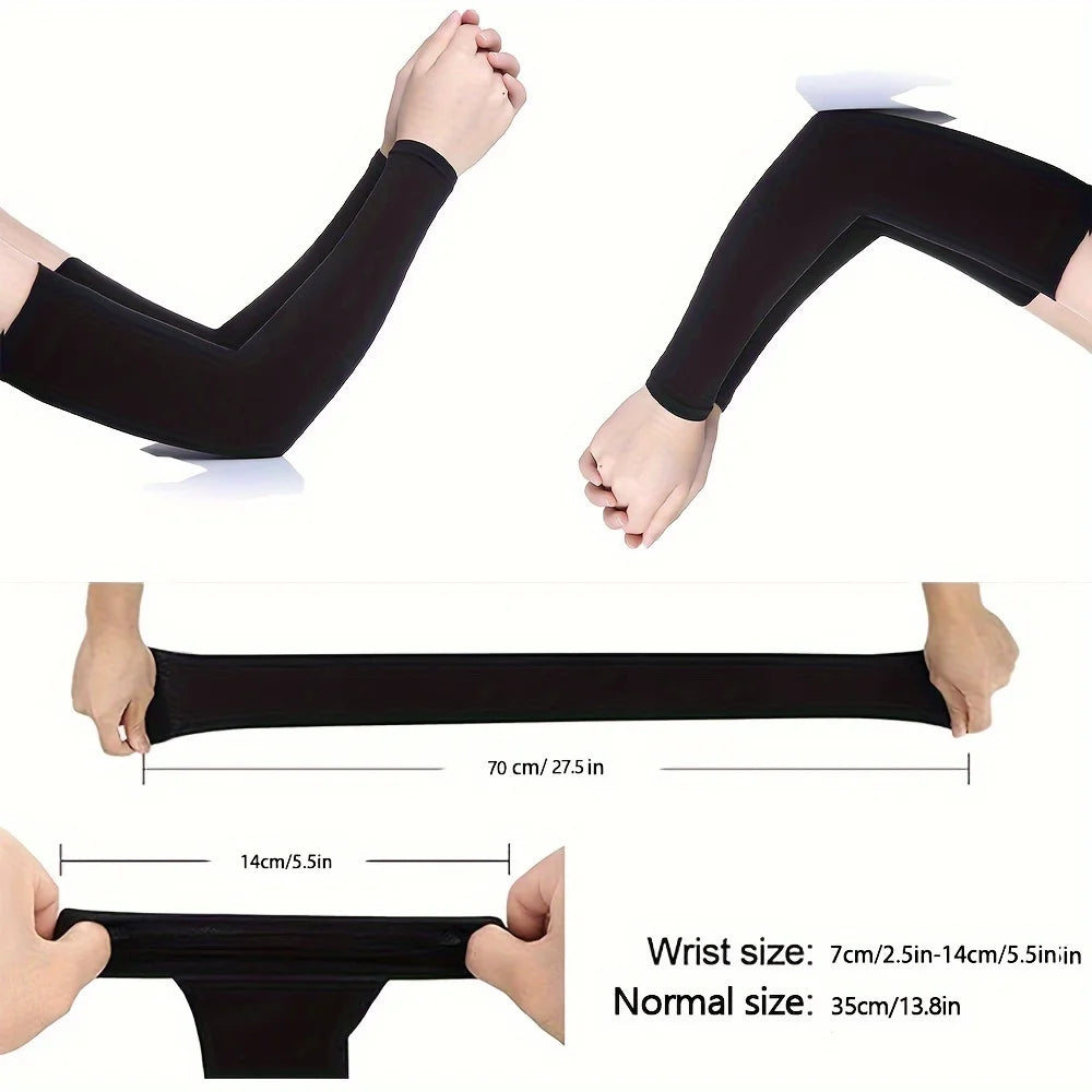 10 Pairs UV Arm Sleeves – Breathable Sun Protection for Outdoors UV Arm Sleeves Richie's