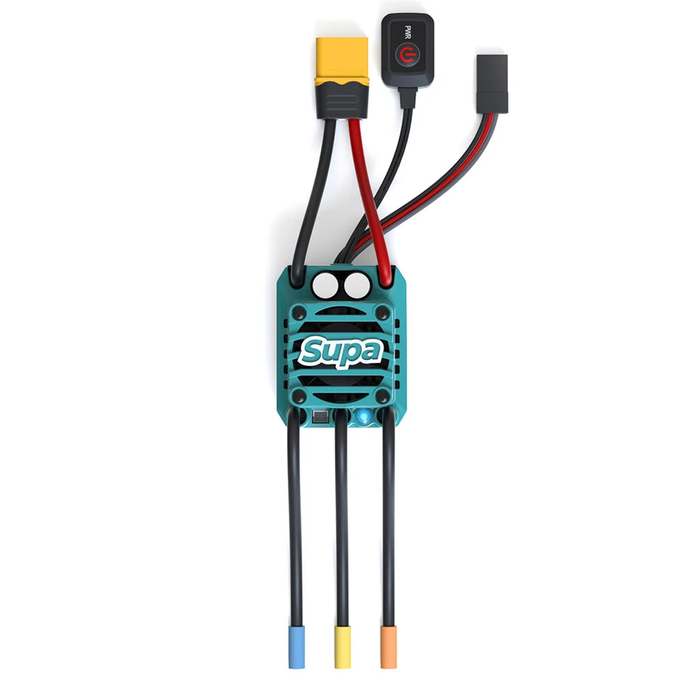 SkyRC FuriaX Supa 60A ESC 2-3S LiPo for 1/10 RC Car RC Speed Controller Richie's