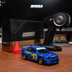 WHOOSH H1 H2 1/43 Scale Drift RC Car – Mazda & Subaru Licensed 4WD Drift RC Car Richie's Blue