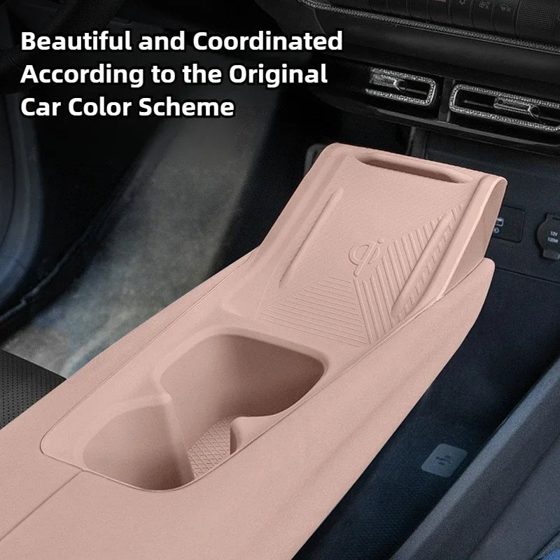 Silicone Wireless Charger Pad for BYD Seagull & Dolphin Mini Wireless Charger Pad Richie's