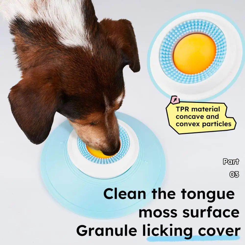 Dog Cat Lick Ball Slow Feeder Toy & Treat Dispenser Bowl Pet Slow Feeder Toy Richie's