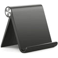 Adjustable Foldable Tablet & Phone Stand – Desktop Dock Holder Tablet Phone Stand Richie's Black 1pc