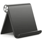 Adjustable Foldable Tablet & Phone Stand – Desktop Dock Holder Tablet Phone Stand Richie's Black 1pc