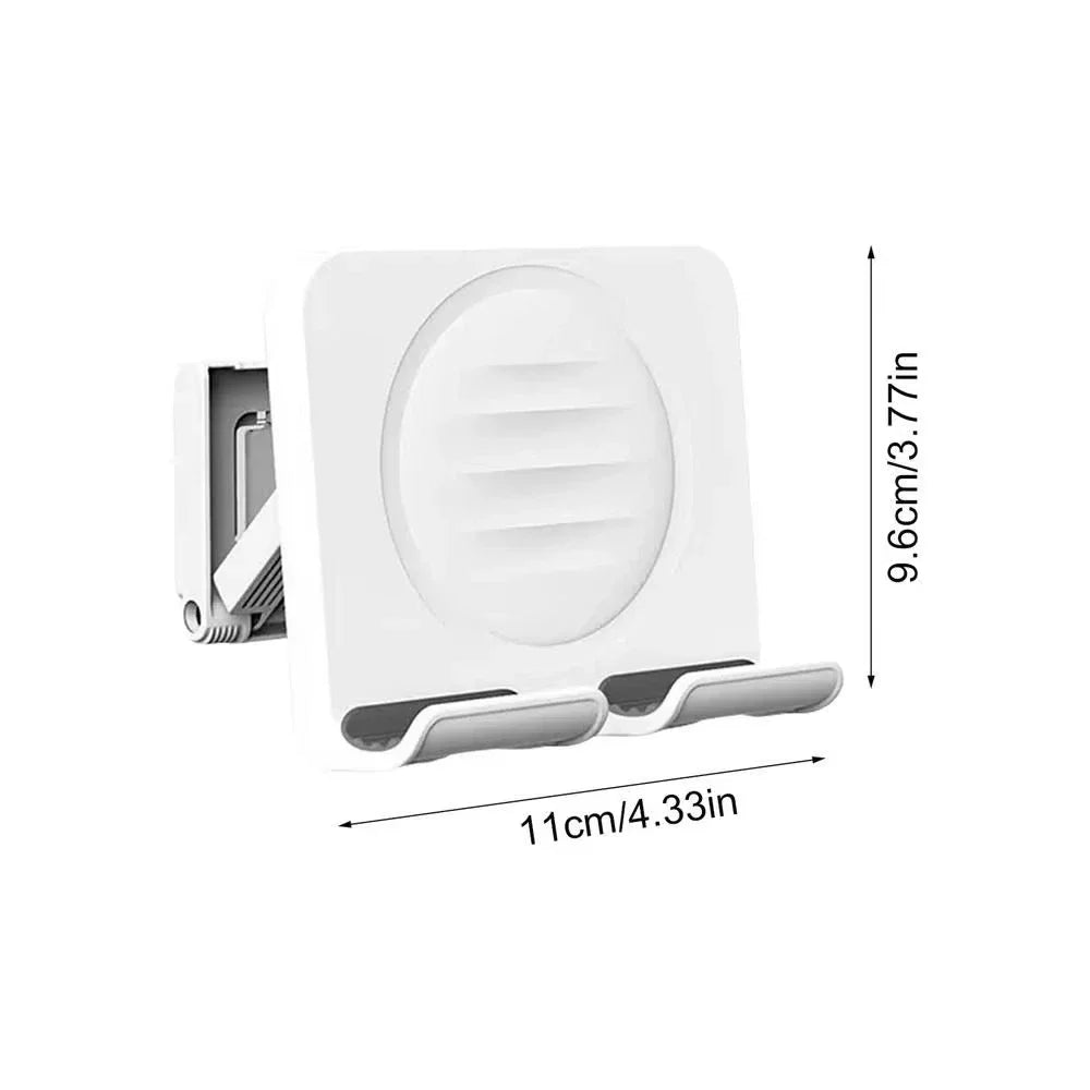 Wall Mount Shower Phone Holder – Self-Adhesive, No-Drill Phone Wall Mount Richie's White