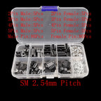 JST Connector Kit – Multi-Pitch Male & Female Housing Terminal Set Connector Terminal Kit Richie's SM 2.54mm