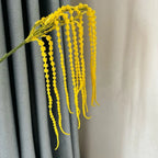 Artificial Amaranthus Caudatus Flower – 11 Spikes, 88cm Artificial Flower Richie's Yellow