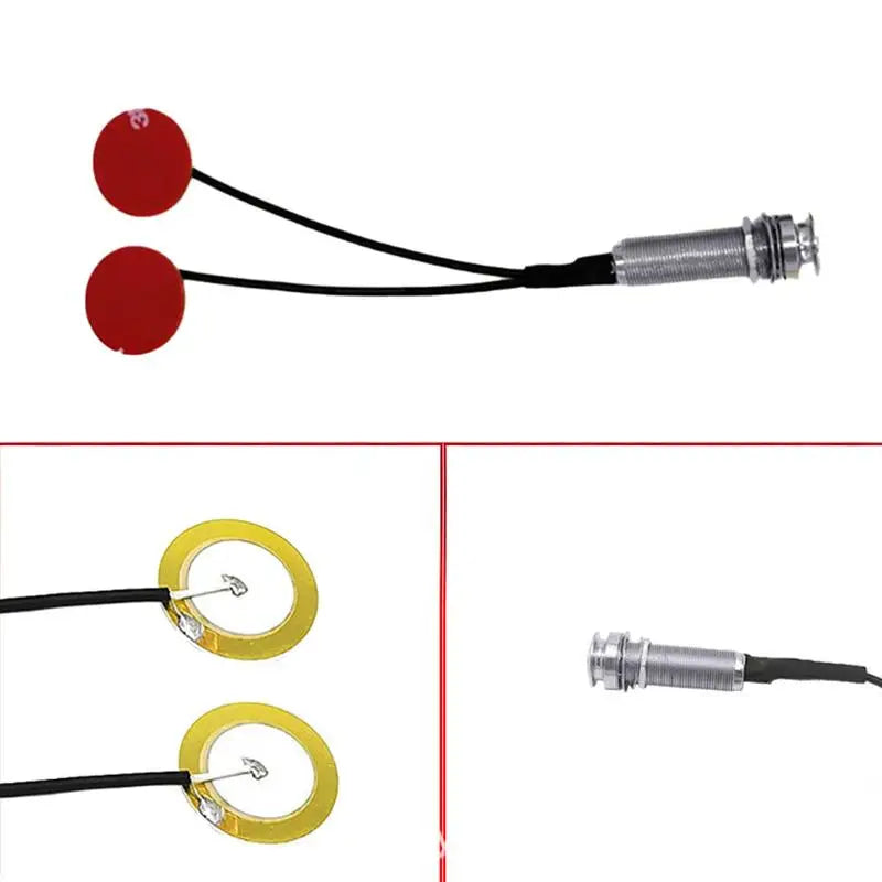 Piezo Contact Pickup Disc for Guitar & Ukulele – No-Drill Instrument Pickup Richie's A5