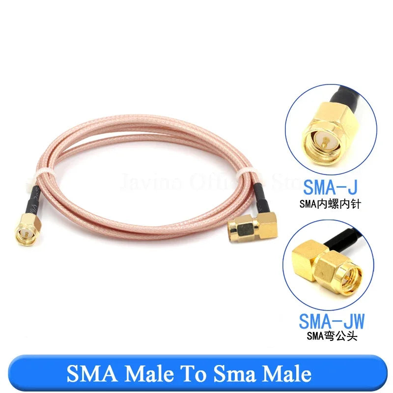 RF Coax Extension Cable BNC SMA MMCX SMB RG316 Adapter Coaxial RF Cable Richie's