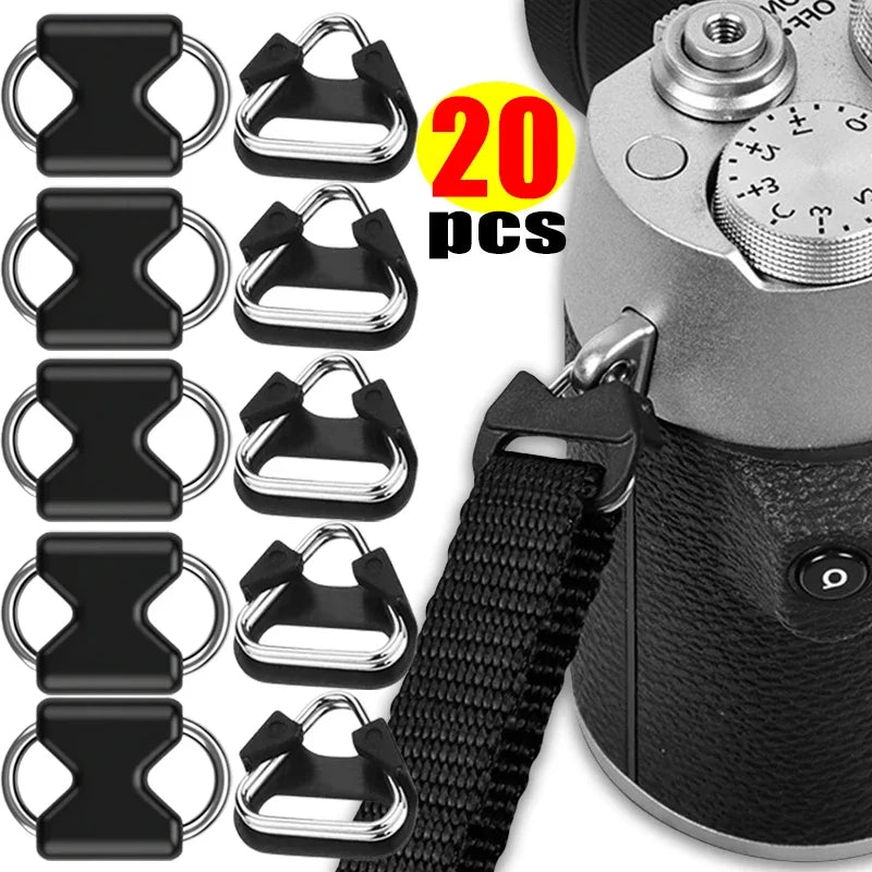 Camera Strap Lug Rings Triangle Split Hook – 2/20 Pcs | FUCHU Camera Strap Rings Richie's