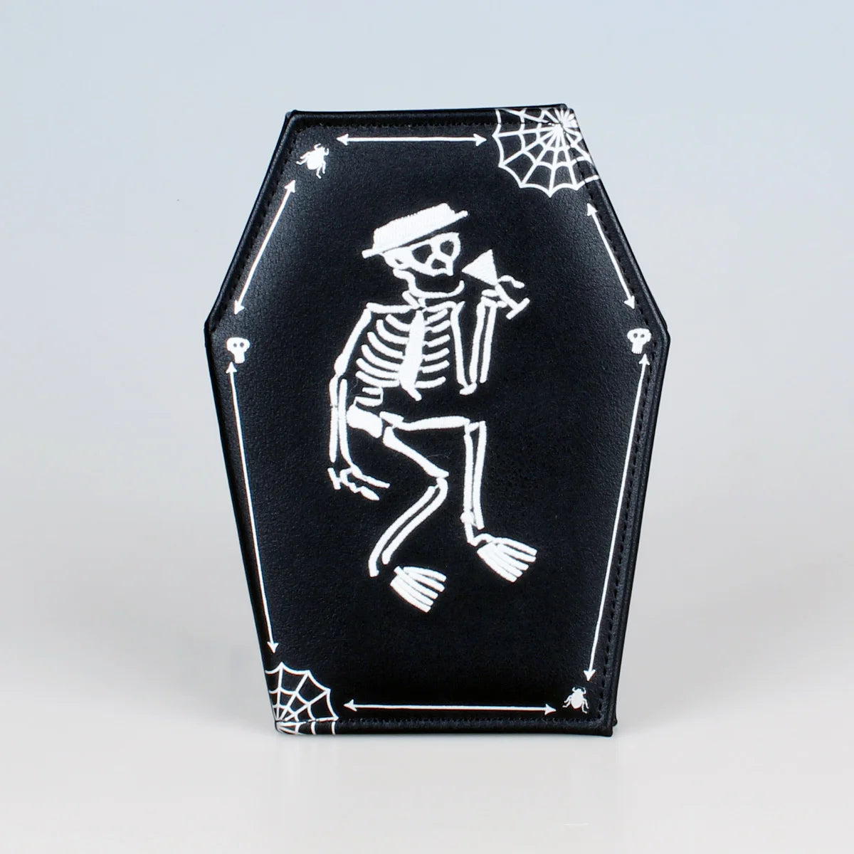 Nightglow Skeleton Coffin Wallet – Halloween Card & ID Holder Card & ID Wallet Richie's A00089