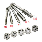 20Pc Metric Hand Tap & Die Set M3–M12 Carbide Threading Kit Tap & Die Set Richie's