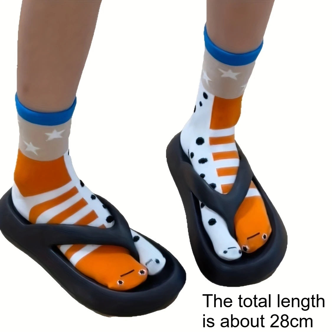 Women's Split-Toe Mid-Calf Socks – Abstract Trendy Designs Split-Toe Socks Richie's