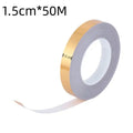 Gold Self-Adhesive Waterproof Sealing Strip – PET Tile Tape Decorative Sealing Tape Richie's 10MM