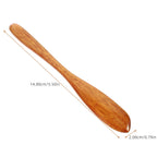 4-Piece Wooden Butter & Jam Spreader Knives – Natural Wood Wood Spreader Knives Richie's