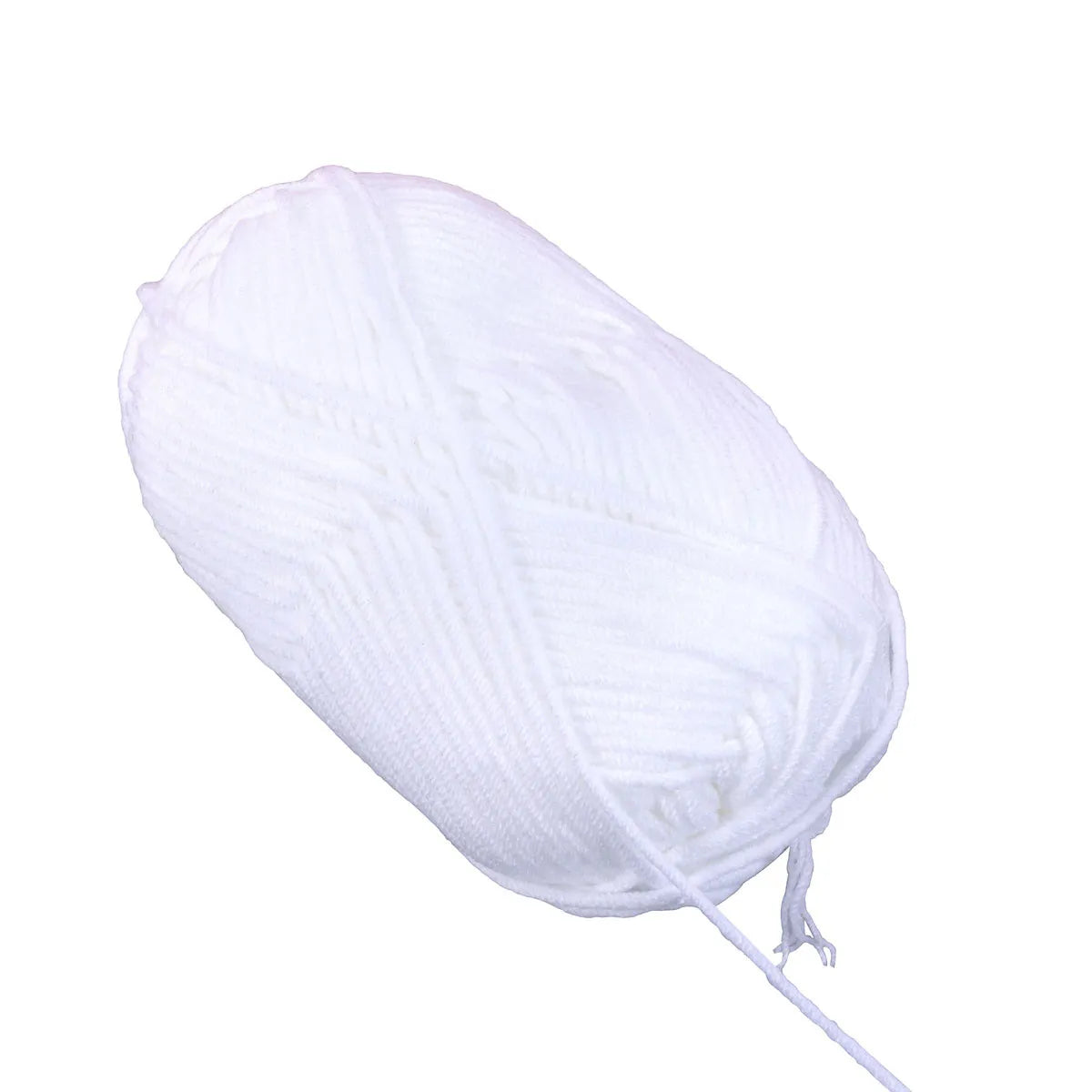 Milk Cotton Yarn – Soft Chunky Worsted Weight, Knitting & Crochet Craft Yarn Richie's White