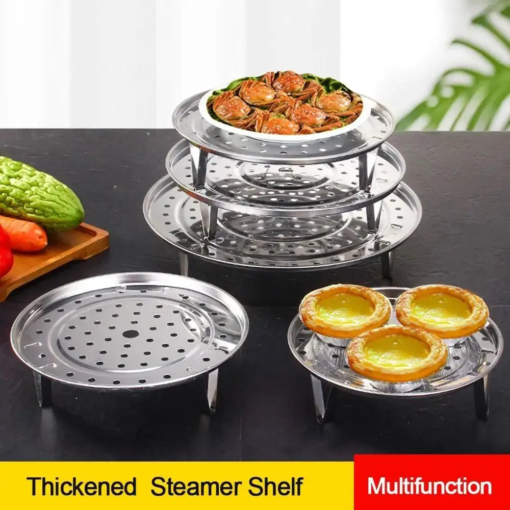 Stainless Steel Steaming Rack with Feet – Multi-Size Kitchen Tray Steaming Rack Richie's