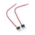 Mini ATM Blade Fuse Holder Add-a-Circuit TAP Adapter 10A–20A Automotive Fuse Holder Richie's