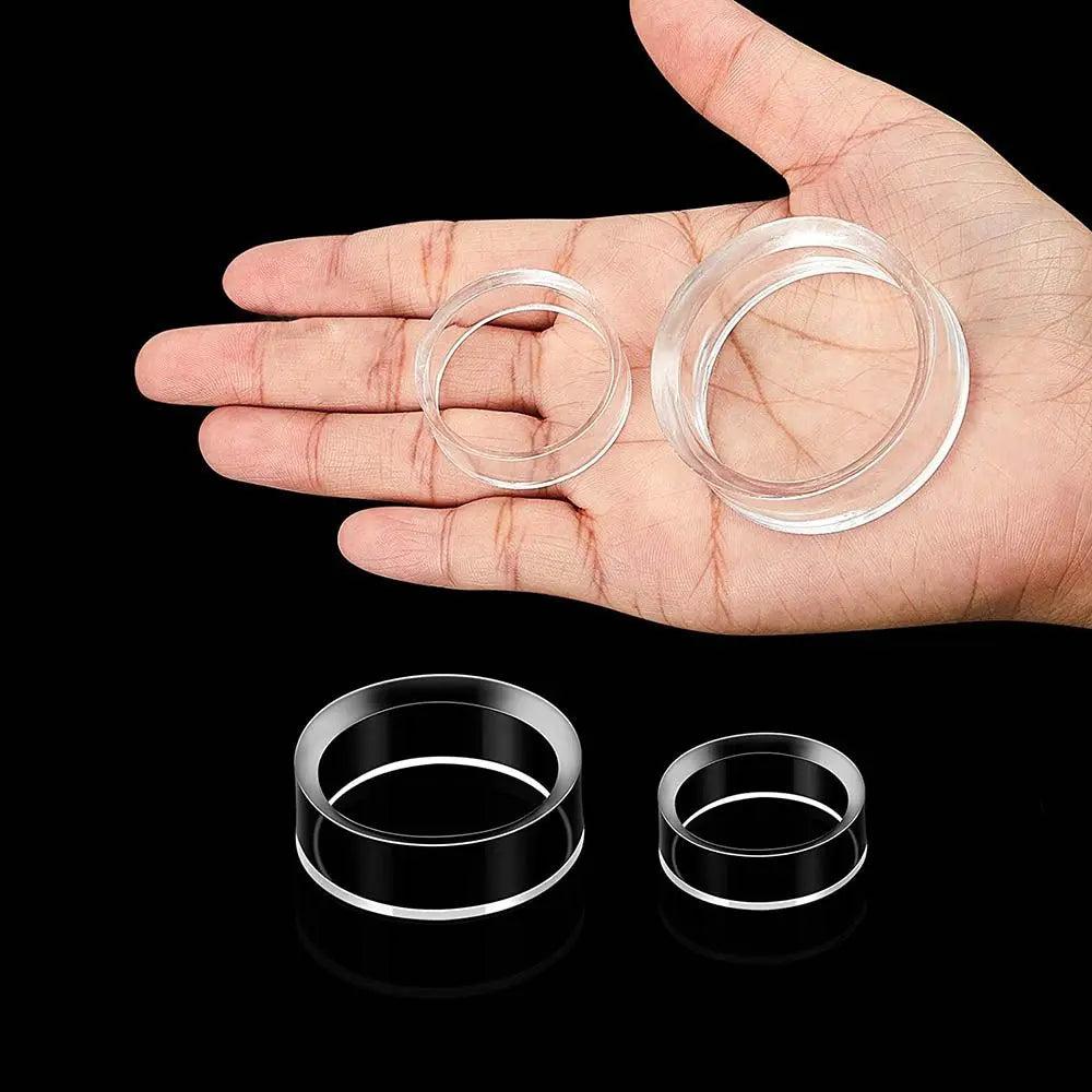 Clear Ball Display Stand Ring – Golf Baseball Holder Ball Display Stand Richie's 3.2cm