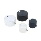 Aluminum Potentiometer Knob 20mm 30mm – Black & Silver Potentiometer Knob Richie's