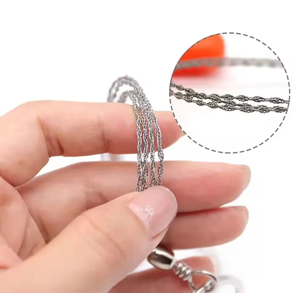Manual Wire Saw – Portable Survival Chain Saw for Camping Survival Wire Saw Richie's