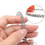 Manual Wire Saw – Portable Survival Chain Saw for Camping Survival Wire Saw Richie's