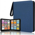 360-Pocket Sports Card Binder Album – Baseball & Football Trading Card Binder Richie's Blue Style B