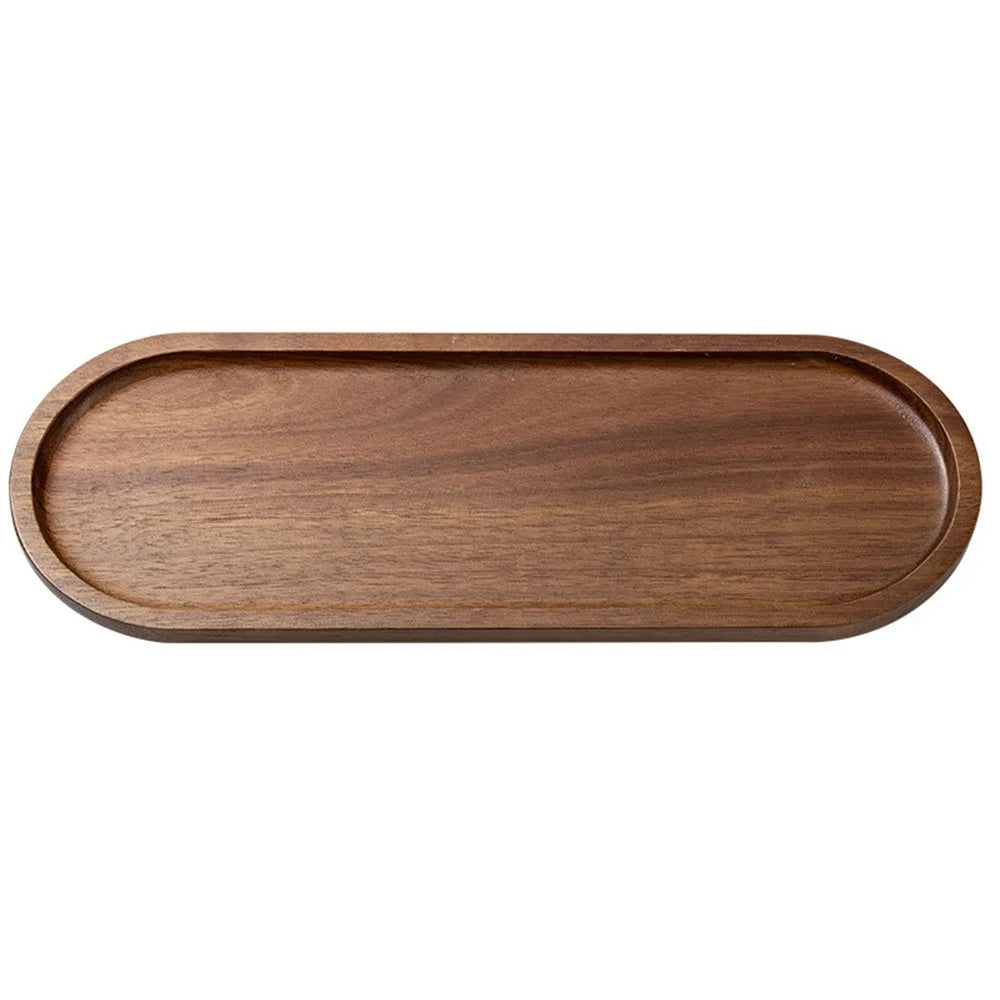 Acacia Wood Tea Tray – Japanese Style Serving Plate Wooden Serving Tray Richie's 2
