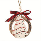 Wooden Apple Christmas Ornaments – Handcrafted Tree Decor Christmas Tree Ornaments Richie's