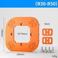 4-in-1 Router Corner Radius Template Jig | Woodworking Tool Router Template Jig Richie's R30-r50