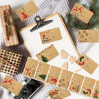 210pcs Christmas Gift Tag Stickers Self-Adhesive Name Labels Gift Tag Stickers Richie's