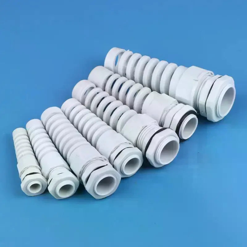 5-Pack PA66 Nylon Cable Glands – IP68 Anti-Bend Connector Cable Gland Connector Richie's
