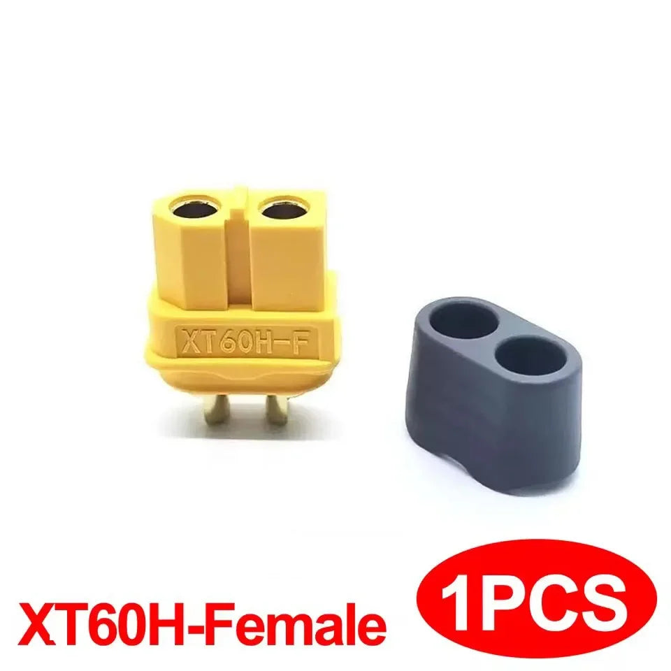 XT60H Gold-Plated Bullet Connectors Pair – RC LiPo Battery RC Battery Connector Richie's 1X-XT60H Female