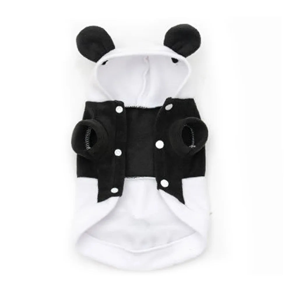 Panda Dog Costume Dress – Small Dog Hoodie for Photos & Walks Dog Costume Dress Richie's