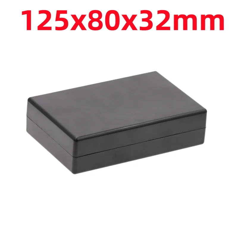 Waterproof ABS Plastic Electronic Project Box Enclosure Case Electronic Enclosure Box Richie's 125x80x32mm-Black