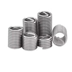 10pcs 304 Stainless Steel Wire Thread Inserts M8 M10 Screw Sleeve Wire Thread Insert Richie's