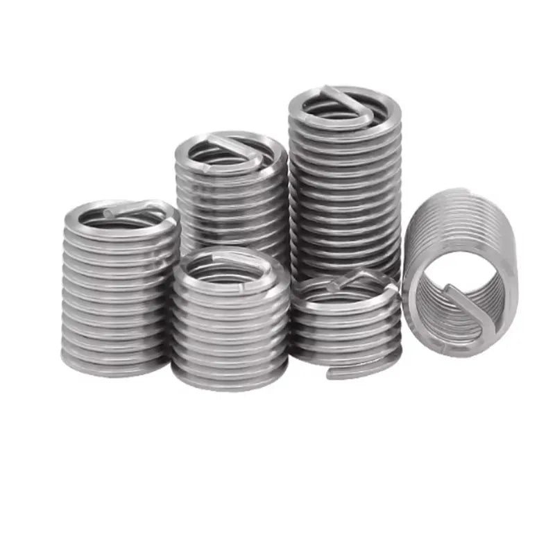 10pcs 304 Stainless Steel Wire Thread Inserts M8 M10 Screw Sleeve Wire Thread Insert Richie's