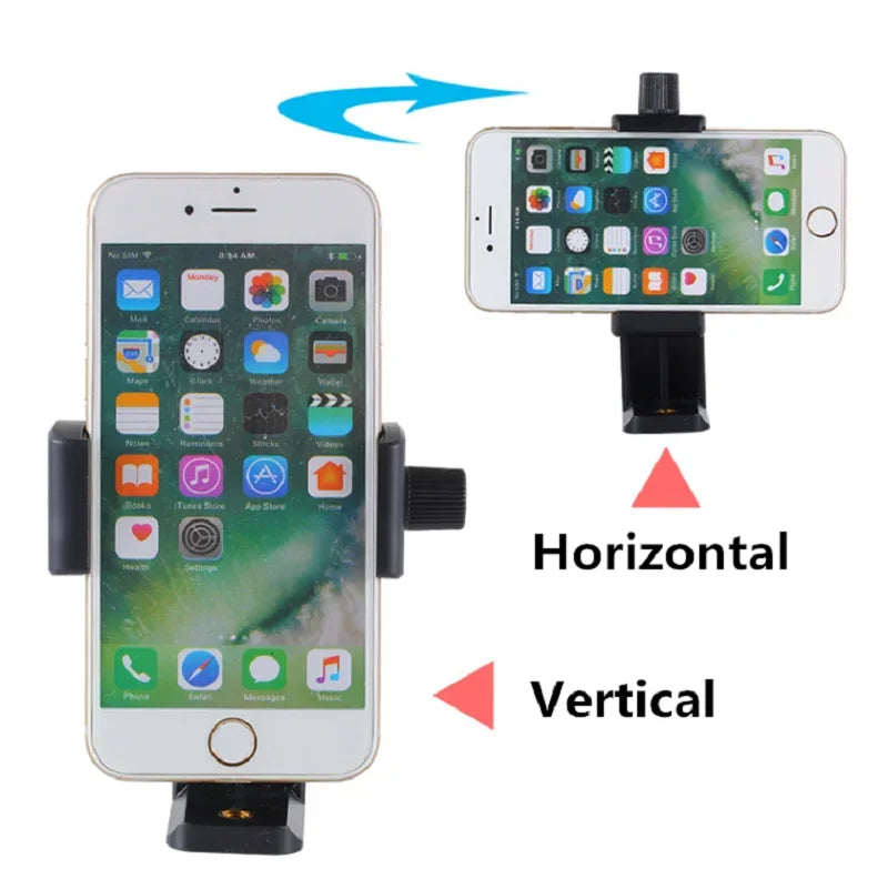 Universal Smartphone Tripod Mount Adapter – 360° Rotating 1/4" Phone Tripod Adapter Richie's