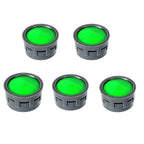 5-Pack Brass Water Saving Faucet Aerator Bubbler Splash Guard Faucet Aerator Richie's plastic bubbler