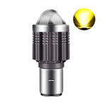 BA20D LED Motorcycle Headlight 12000LM Hi/Lo Beam 12V Fog Lamp LED Motorcycle Headlight Richie's yellow white