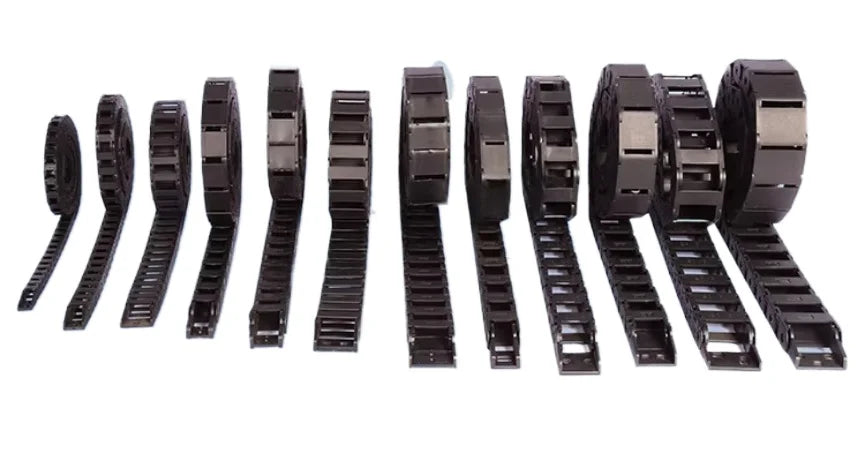 Plastic Nylon Energy Chain Cable Carrier – 7x7 to 25x77mm Cable Drag Chain Richie's 25x38 Lightweight