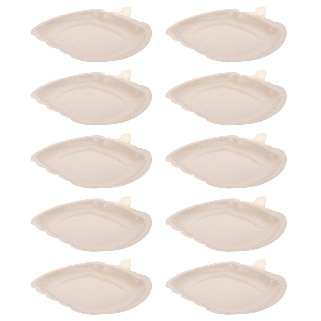 10Pcs Halloween Pumpkin Paper Plates – Fall Party Tableware Disposable Party Plates Richie's