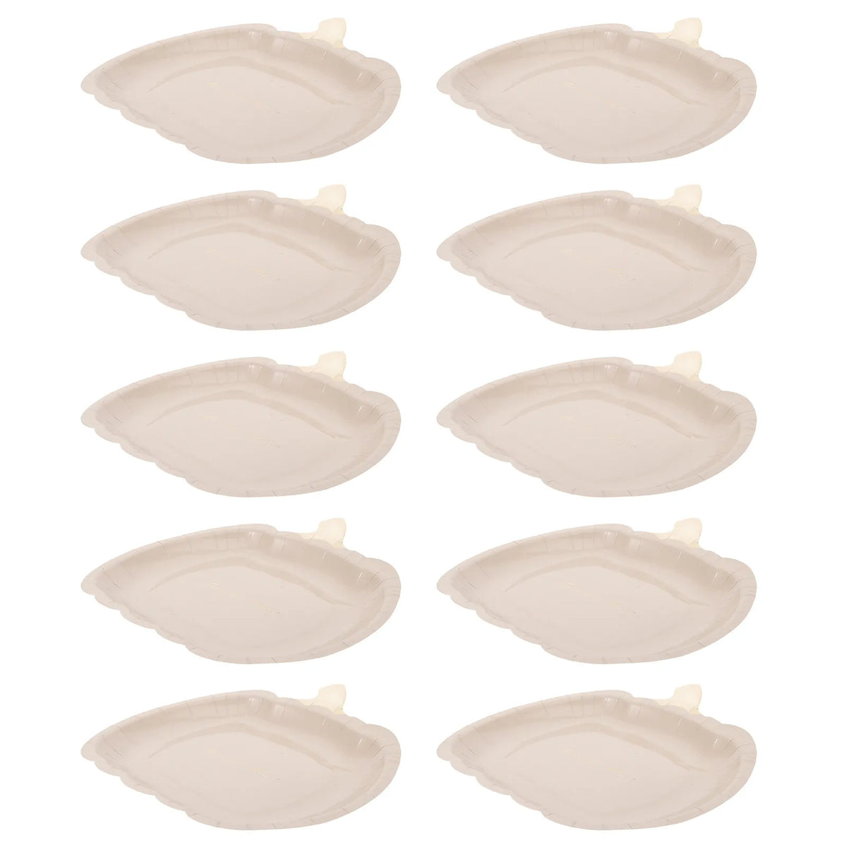 10Pcs Halloween Pumpkin Paper Plates – Fall Party Tableware Disposable Party Plates Richie's